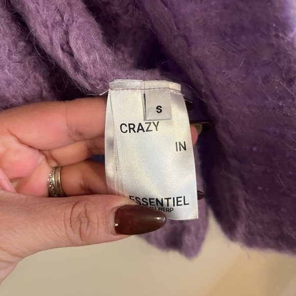 Castrid Oversized Cardigan in Moonlight Mauve
Essentiel Antwerp size S revolve - Picture 4 of 7